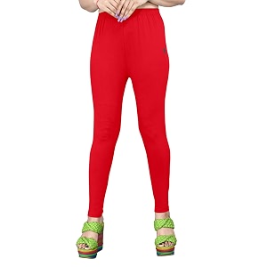 Womens Solid Mid Rise Slim Fit Ankle