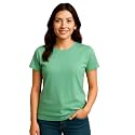 Women39s Solid Round Neck Half Sleeves Polyester