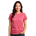 Women39s Solid Round Neck Half Sleeves Polyester