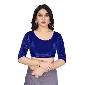 Womens Solid Velvet Breathable 3 4 Sleeve