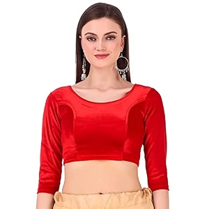 Womens Solid Velvet Breathable 3 4 Sleeve