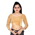 Women39s Solid Velvet Breathable 34 Sleeve Round