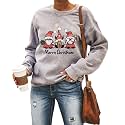 Women's St Patrick's Day Shamrock Sweatshirt Irish Shirts Pullover Top Cute Long Sleeve Holiday Outfit &amp; Gift