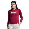Women39s Stretchable Raglan Full Sleeve Graphic Print
