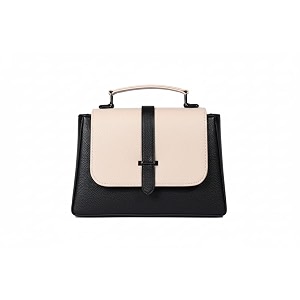 Womens Structured Satchel Handbag Elegant Office