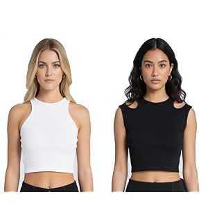 women39s stylish amp premium cotton tank top amp crop top for women