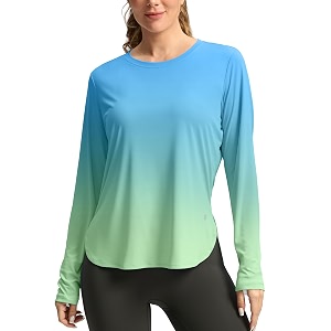 women39s sun shirts upf 50 long sleeve uv protection shirt lightweight quick dry workout hiking tops for women