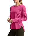 Women's Sun Shirts UPF 50+ Long Sleeve UV Protection Shirt Lightweight Quick Dry Workout Hiking Tops for Women