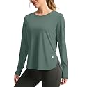 Women's Sun Shirts UPF 50+ Long Sleeve UV Protection Shirt Lightweight Quick Dry Workout Hiking Tops for Women