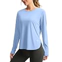 Women's Sun Shirts UPF 50+ Long Sleeve UV Protection Shirt Lightweight Quick Dry Workout Hiking Tops for Women