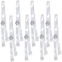 Women's Transparent Plastic Detachable Transparent Strap, Bra Extender Plastic, Latex Bra Straps, Adjustable Bra Accessories-Pack of 8