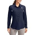 Women's UPF 50+ Sun Protection Shirts Long Sleeve for Fishing Hiking Safari