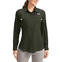 Women's UPF 50+ Sun Protection Shirts Long Sleeve for Fishing Hiking Safari