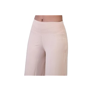 Womens Viscose Calf-Length Palazzo Pants