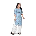 Women39s Viscose Floral Regular Kurta