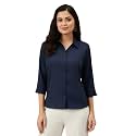 Women39s Viscose Rayon Button Down 34 Sleeves