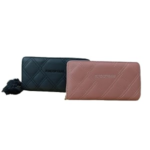 Womens Wallet Combo Pack of 2 BlackPeach