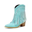 Women39s Western Ankle Booties Pointed Toe Cowgirl