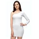 Women39s Western One Shouder Bodycon Dress Casual