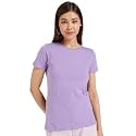 Women39s White Round Neck Short Sleeve T-Shirt
