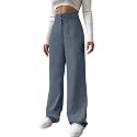 Women39s Wide Leg Bottomwear with Pocket 