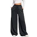 Women39s Wide Leg Sweatpants - High Waisted