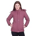 Women's Winter Jacket | Warm Quilted Outerwear with Hood | Stylish Puffer Coat for Cold Weather | Comfortable Lightweight Winterwear for Ladies &amp; Girls