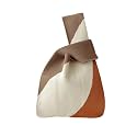 Small Wrist Knot Bag for Women Knitted Purse