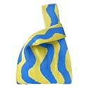 Small Wrist Knot Bag for Women Knitted Purse