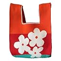 Small Wrist Knot Bag for Women Knitted Purse