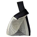Small Wrist Knot Bag for Women Knitted Purse