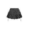 Women's Y2k Mini Ruffle Skirts with Shorts Cute Coquette Skort