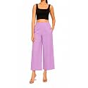Women Airy Linen Wide Leg Pants 
