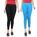 Women Ankle Length Leggings Combo Pack Stretchable