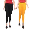 Women Ankle Length Leggings Combo Pack Stretchable