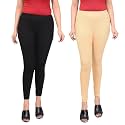 Women Ankle Length Leggings Combo Pack Stretchable