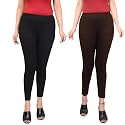Women Ankle Length Leggings Combo Pack Stretchable