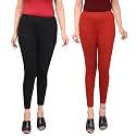 Women Ankle Length Leggings Combo Pack Stretchable