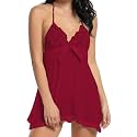 Women Babydoll Lingerie with G -String Panty