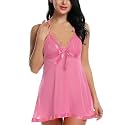 Women Babydoll Lingerie with G -String Panty