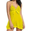 Women Babydoll Lingerie with G -String Panty