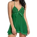 Women Babydoll Lingerie with G -String Panty