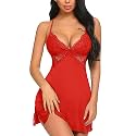 Women Chemise Lingerie Nightie Full Slips Lace