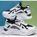 Women Chunky Sneakers Lightweight Lace-Up Casual Sports