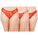 Women Cotton Bikini amp Thong Panty Combo