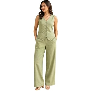 Women Cotton Blend Western Co-Ord Set