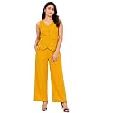 Women Cotton Blend Western Co-Ord Set 