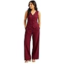 Women Cotton Blend Western Co-Ord Set 