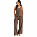 Women Cotton Blend Western Co-Ord Set 