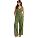 Women Cotton Blend Western Co-Ord Set 